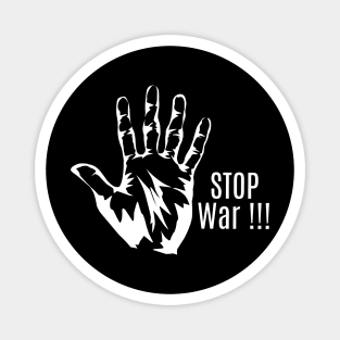 Stop war Magnet